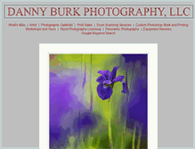 Tablet Screenshot of dannyburk.com